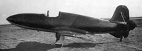 Самолёт БИ-1 на стоянке