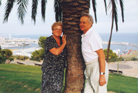 Борис Толочков вместе с женой Людмилой Толочковой