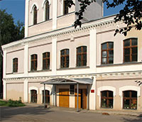 здание склада бывшей фабрики Рабенека в Болшево города Королева Московской области