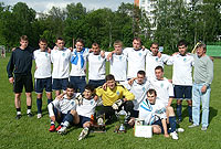футбольная команда "Чайка" 2010 год (мкр. Юбилейный, г. Королёв, Московская область)
