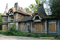 дом Рабенека (разрушен) усадьбы "Лапино-Спасское" в Королеве Московской области