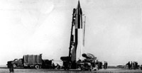 Ракета Р1 на стартовой позиции