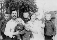 Семья протодиакона Николая Тохтуева
