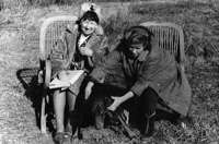 Рина Зелёная и Галина Заходер с Даром в Комаровке