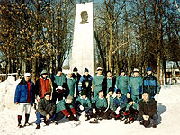 футбольная команда "Чайка" 2000 год (мкр. Юбилейный, г. Королёв, Московская область)