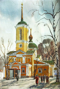 церковь Космы и Дамиана в Болшево