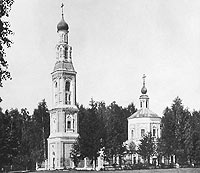 старая Богородицерождественская церковь в Костино
